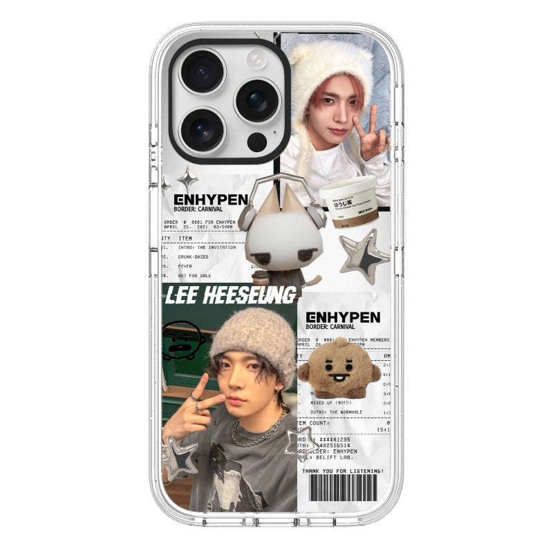 Cute Heeseung ENHYPEN Phone Case for iPhone 11 - 17, iPhone 17 Air Series