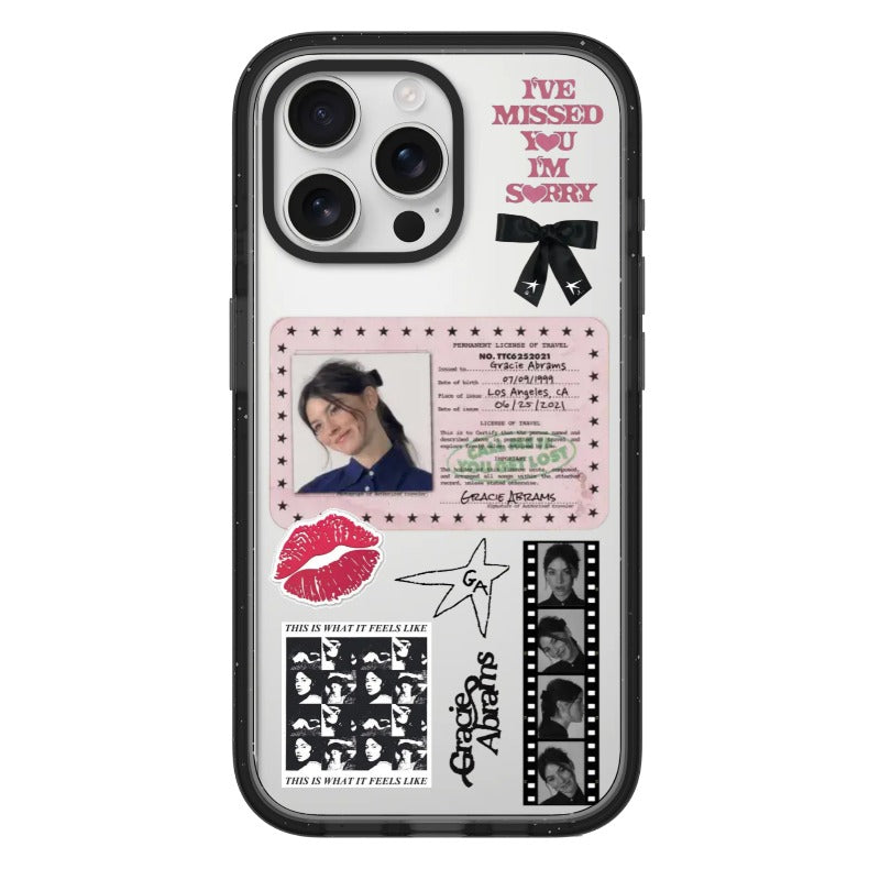 Custom Grace Abrams Photo Collage Case – Lyric ID Aesthetic for iPhone 11 - 17, iPhone 17 Air Series