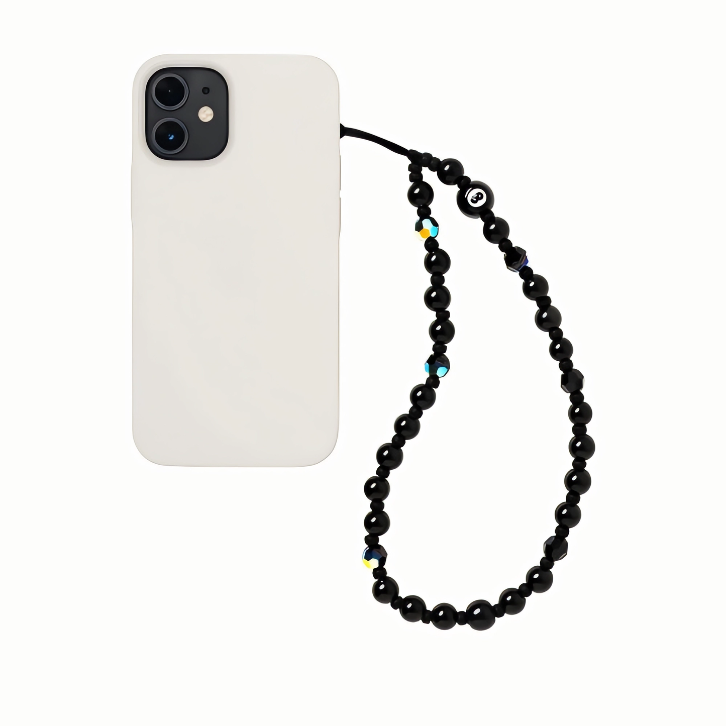 Magic 8 – Beaded Phone Charm