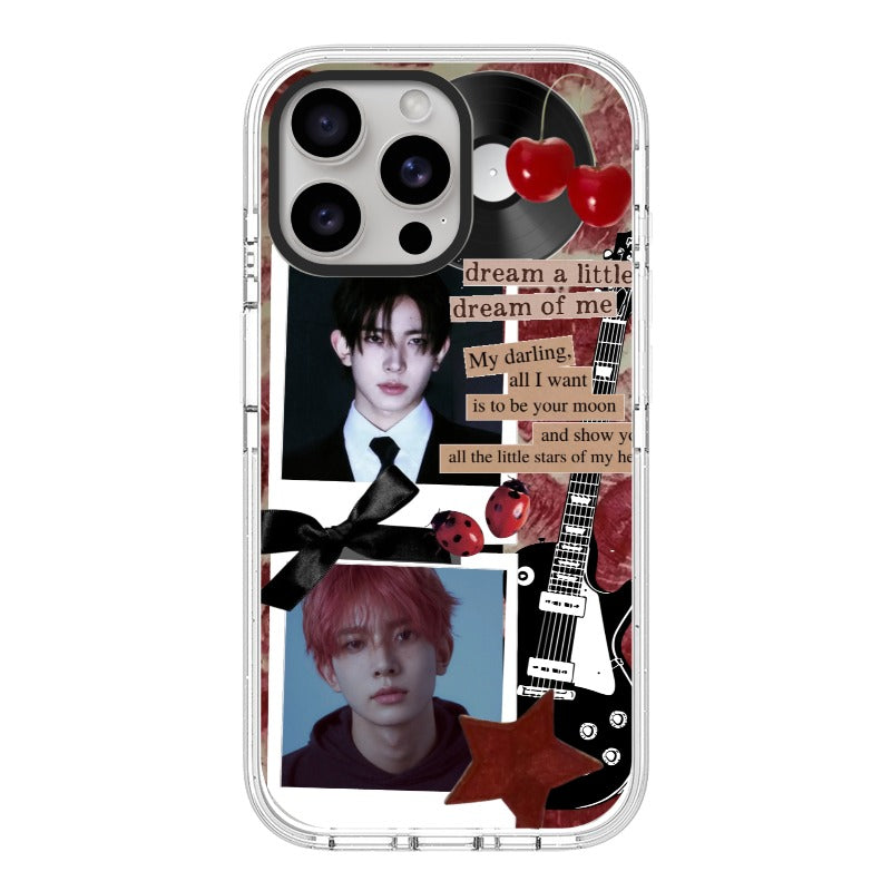 Custom Red Rock Love Collage Phone Case for iPhone 11 - 17, iPhone 17 Air Series