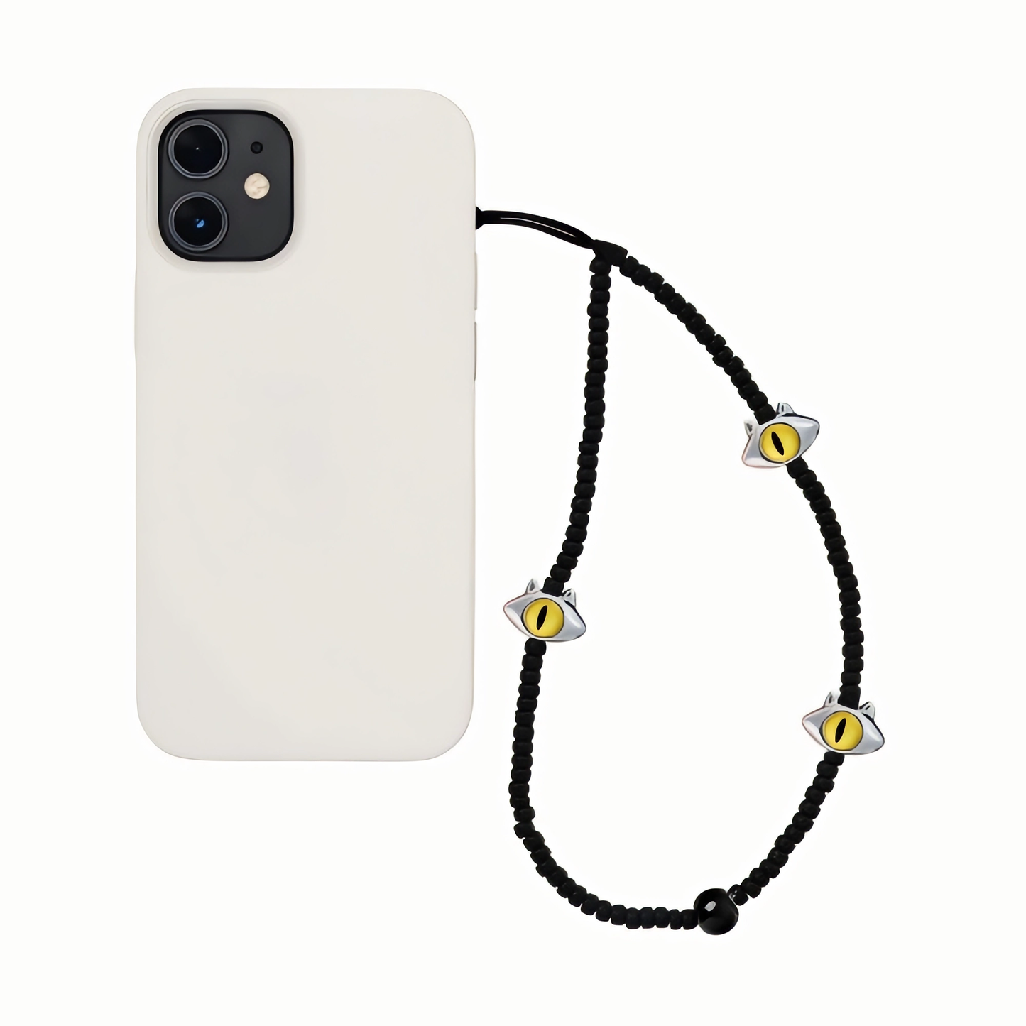 Cat Gaze – Beaded Phone Charm