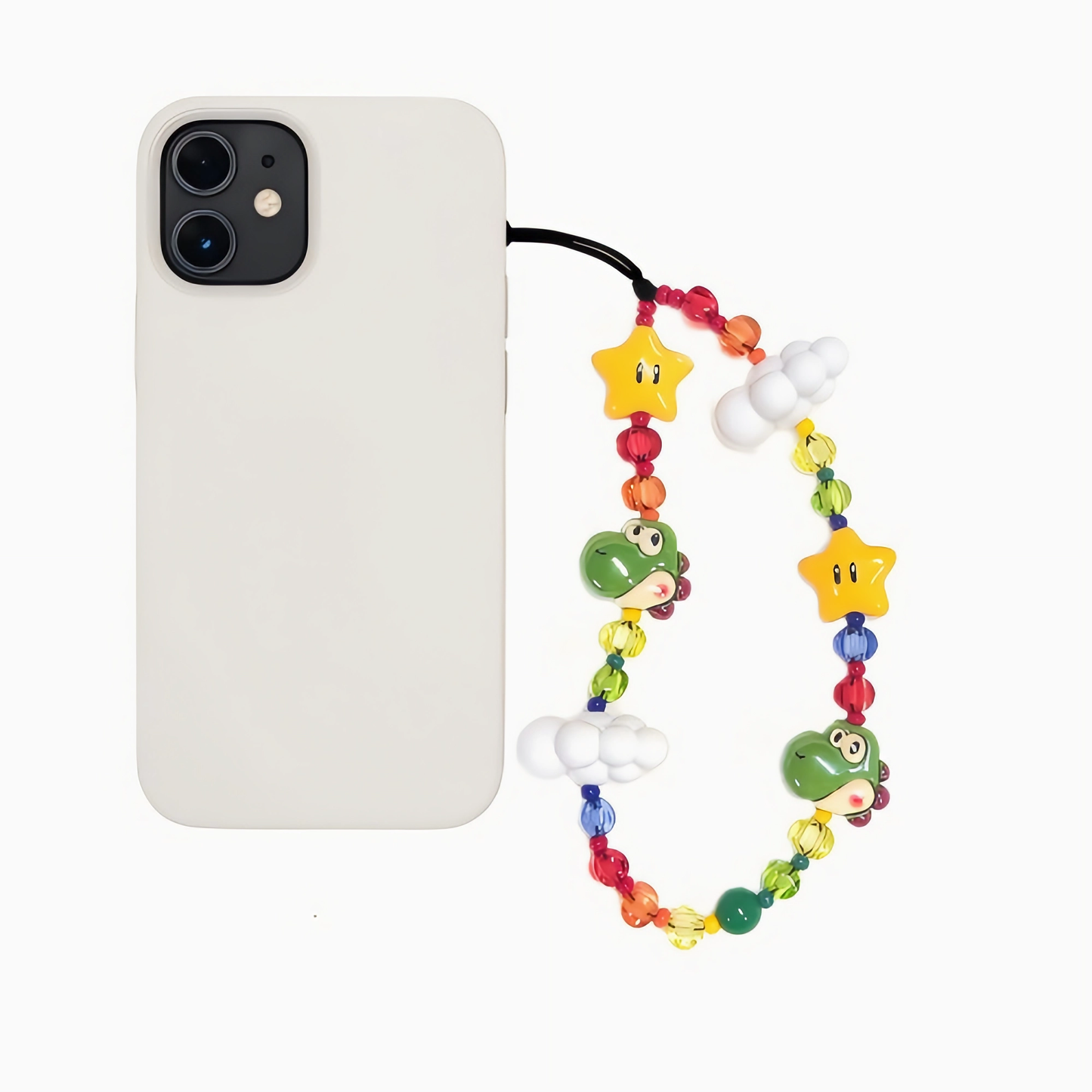 Yoshi Dreamland – Color Beaded Phone Charm