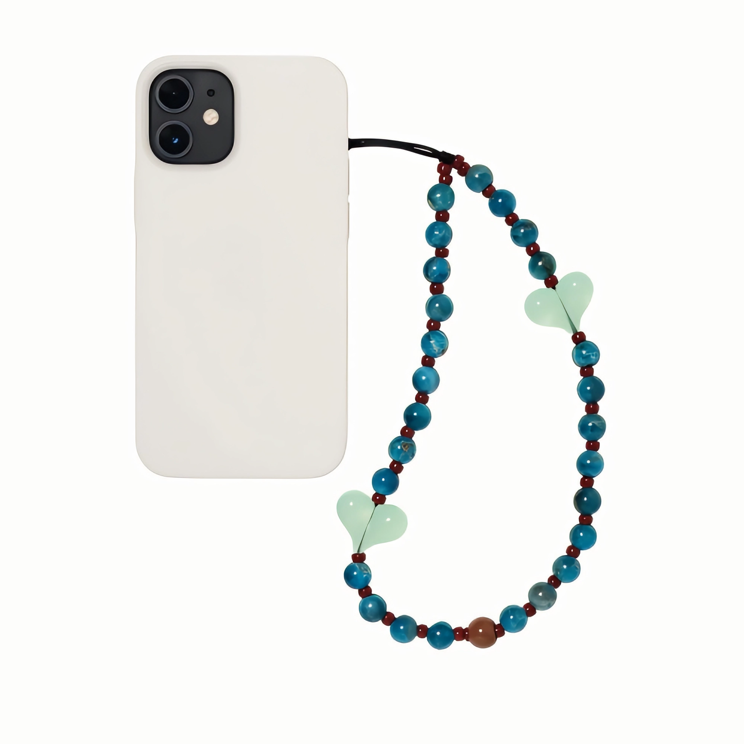 Lagoon Love – Beaded Phone Charm