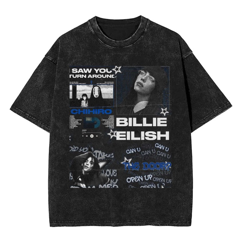 Chihiro Mood Graphic Oversized Tee