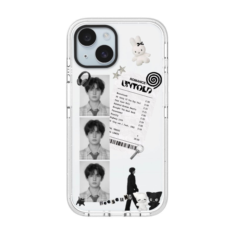 Custom Heeseung Playlist Collage Phone Case for iPhone 11 - 17, iPhone 17 Air Series