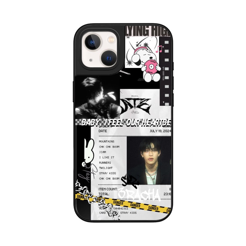 Custom Stray Kids Heartbeat Collage Case