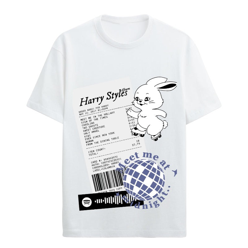 Custom Bunny Ticket Graphic Tee