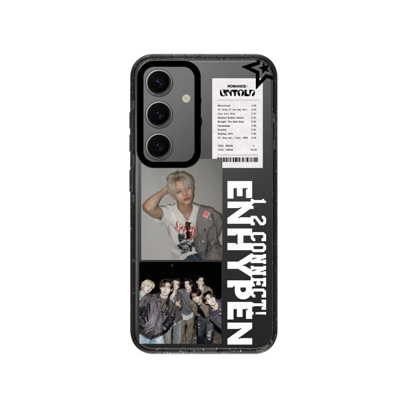 Custom ENHYPEN K-pop Collage Phone Case – 1,2 CONNECT! Edition for iPhone 11 - 17, iPhone 17 Air Series