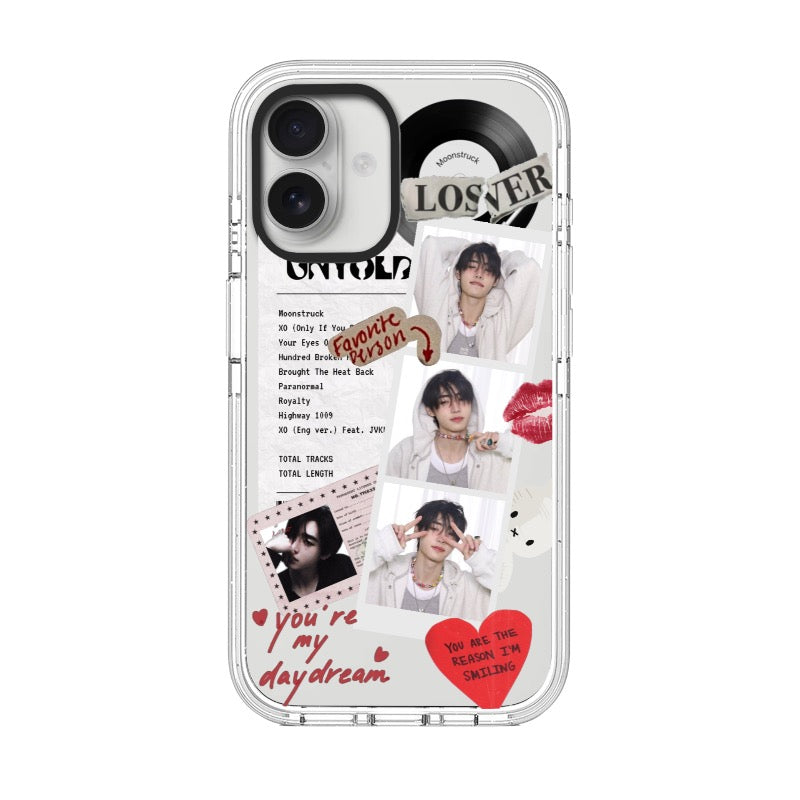 Custom K-pop Love Theme Phone Case – Daydream Collage Style for iPhone 11 - 17, iPhone 17 Air Series