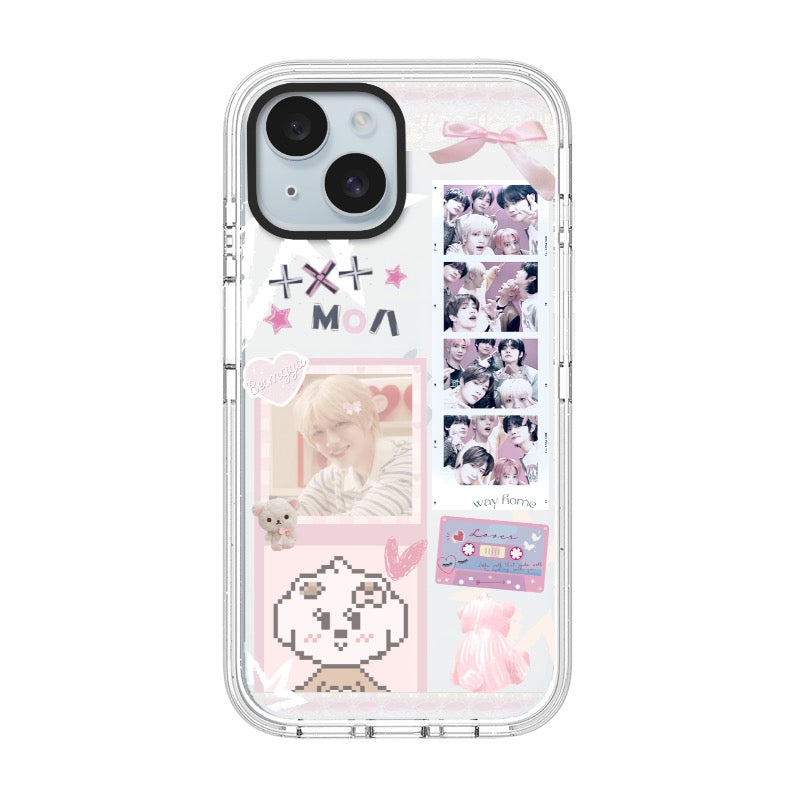 Customizable Phone Case TXT "MOA Pink Angel Photobooth Collage" - K-Pop Design Hugifts Customizable Phone Case TXT "MOA Pink Angel Photobooth Collage" - K-Pop Design Hugifts