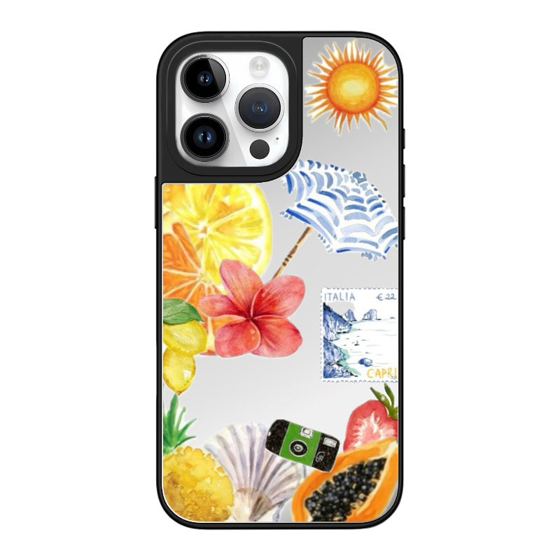Custom Capri Summer Vacation Phone Case for iPhone 11 - 17, iPhone 17 Air Series