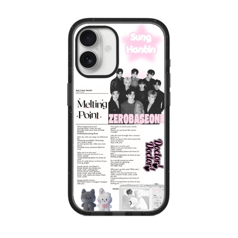 Custom ZB1 Melting Point Collage Phone Case for iPhone 11 - 17, iPhone 17 Air Series