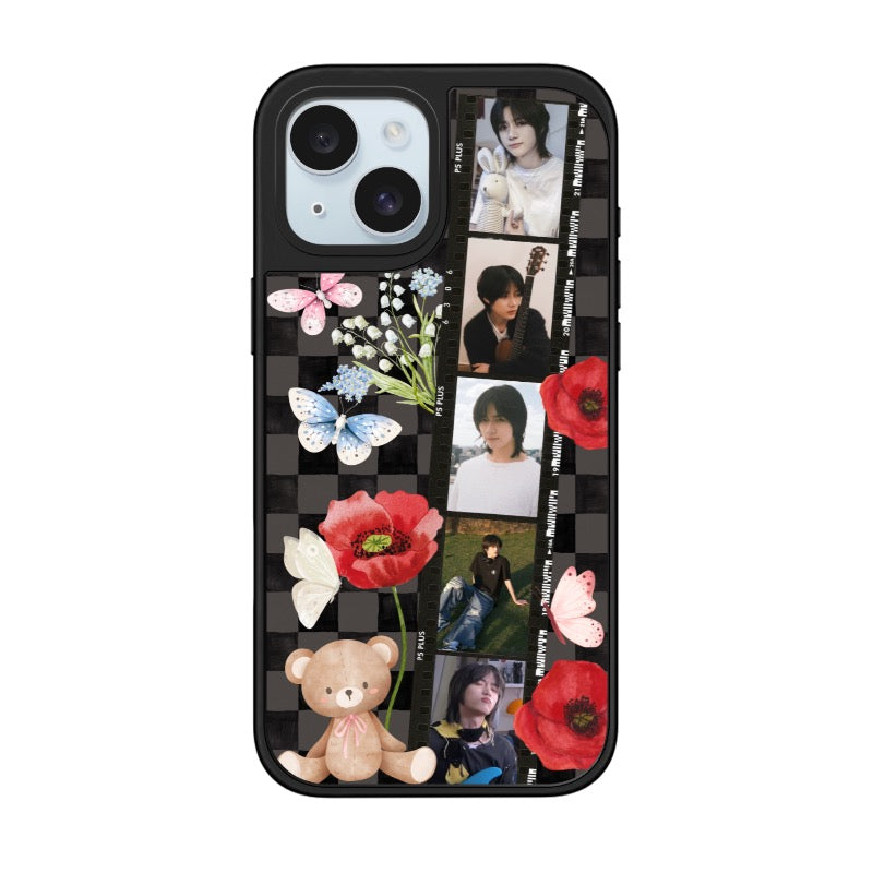 Custom Floral Filmstrip Aesthetic Phone Case for iPhone 11 - 17, iPhone 17 Air Series