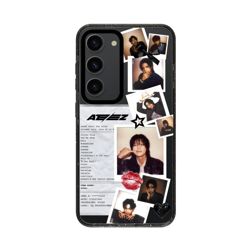 Custom ATEEZ Retro Polaroid Collage Case for iPhone 11 - 17, iPhone 17 Air Series