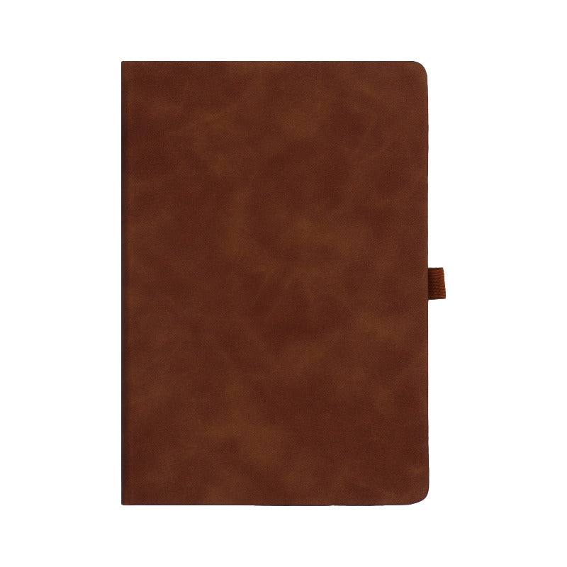 Custom Vintage Brown Notebook - Personalized Souvenir Journal for Travel & Memories