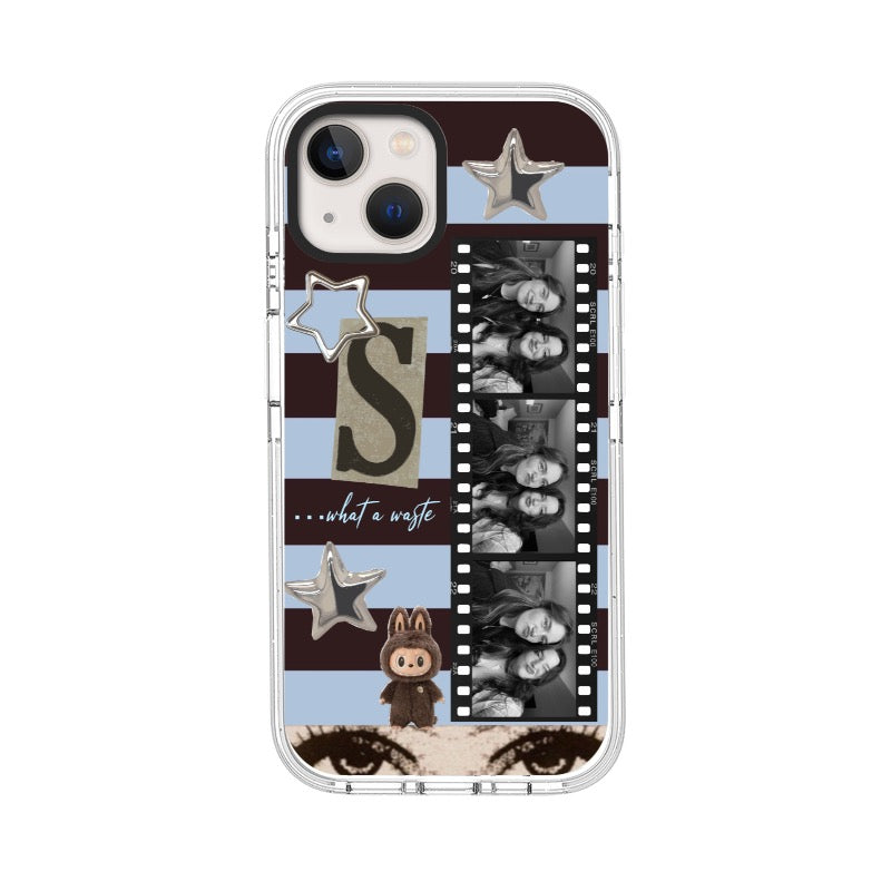 lightweight phone case Black Thin Kevlar Phone Case Ultra-Durable, Lightweight Grip Cover Griplux