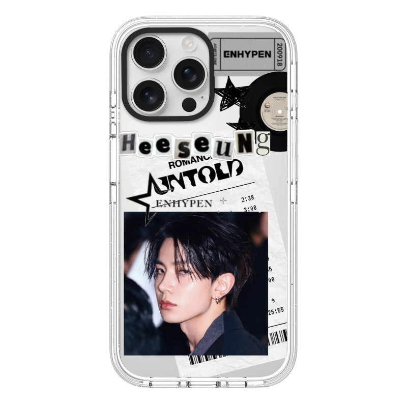 Custom Heeseung ENHYPEN Collage Phone Case for iPhone 11 - 17, iPhone 17 Air Series