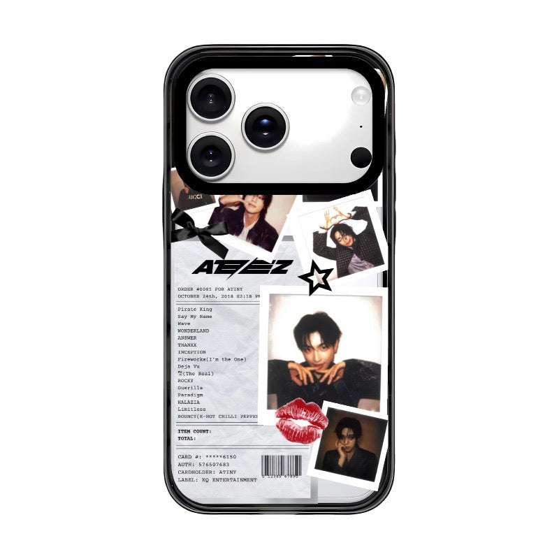 Customizable Phone Case “ATEEZ Member Collage” – Tracklist, Polaroid P – Hugifts Customizable Phone Case “ATEEZ Member Collage” – Tracklist, Polaroid P – Hugifts