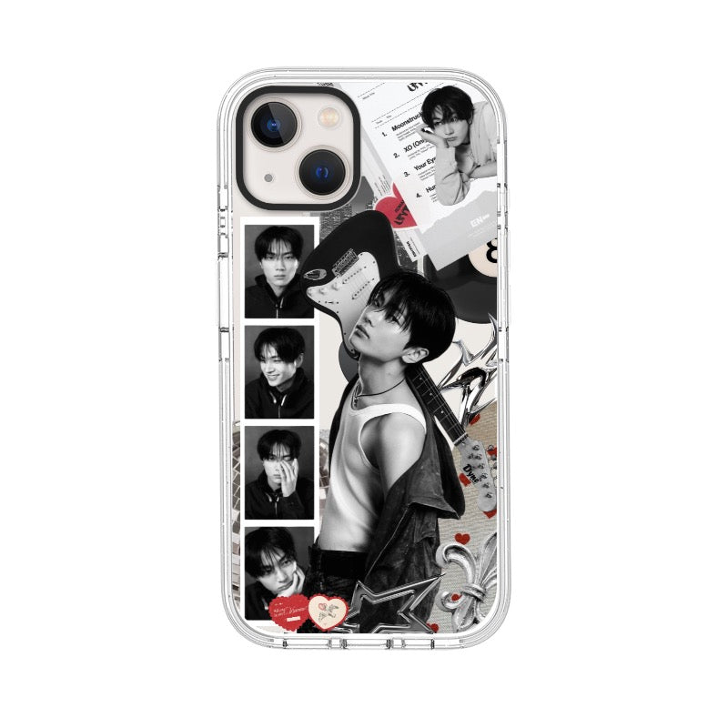 Custom Rock Star Collage Phone Case – K-pop Aesthetic for iPhone 11 - 17, iPhone 17 Air Series