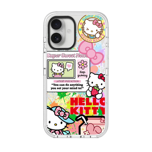 Custom Hello Kitty Case – Neon Graffiti Edition Phone Case [8804]