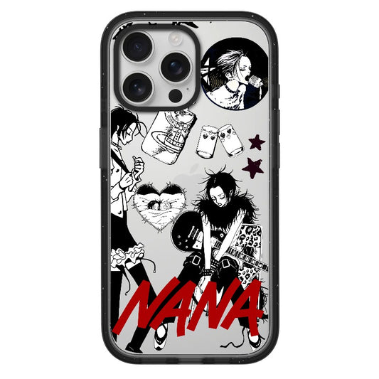 Custom NANA Rock Band iPhone Case – Punk Grunge Guitar Style Phone Case  for iPhone 11 - 17, iPhone 17 Air Series [3188]