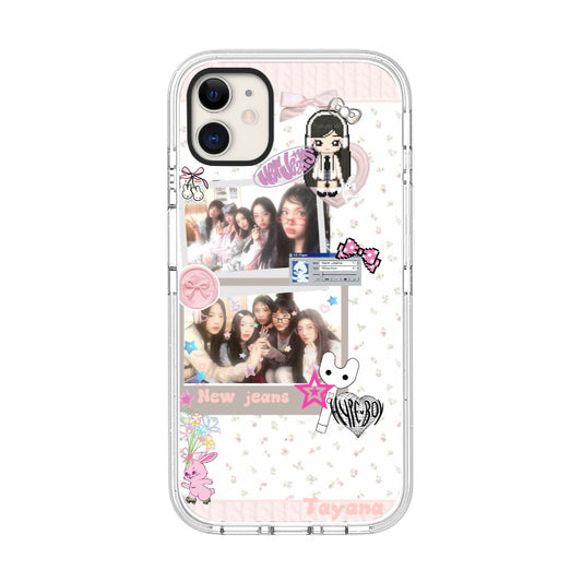 Custom Phone Case – K-pop NewJeans Pastel Collage  for iPhone 11 - 17, iPhone 17 Air Series [13226]