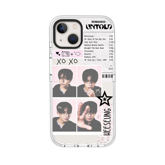 Custom Heeseung Phone Case – K-pop Idol Aesthetic Cover  for iPhone 11 - 17, iPhone 17 Air Series [13934]