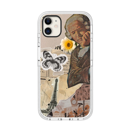 Custom Vintage Paris Collage Phone Case – Retro Aesthetic Vibe Phone Case  for iPhone 11 - 17, iPhone 17 Air Series [8943]