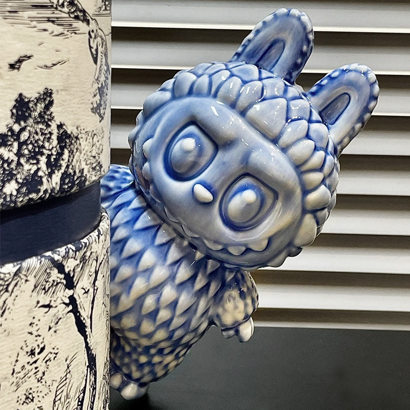 Ceramic labubu