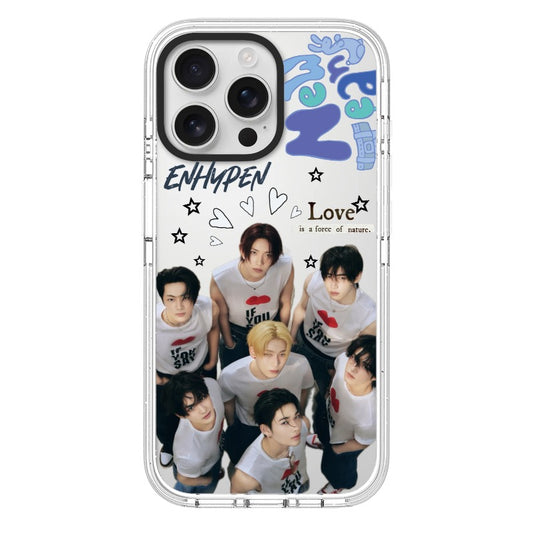 Custom ENHYPEN Phone Case – K-pop Inspired Design for Fans  for iPhone 11 - 17, iPhone 17 Air Series [13816]
