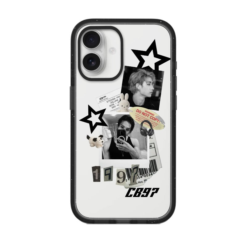 Customizable Barcode Aesthetic iPhone Case – CB9 Style & Monochrome Street Design Phone Case  for iPhone 11 - 17, iPhone 17 Air Series [8982]