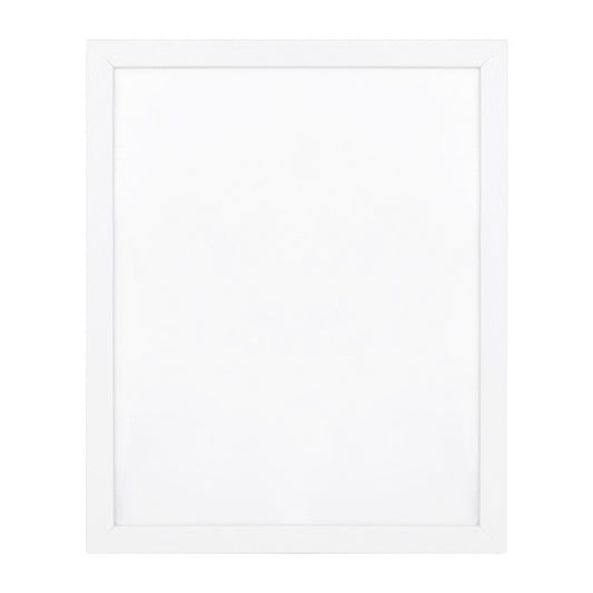 Custom Minimalist White Photo Frame - Personalized Souvenir Gift for Memories