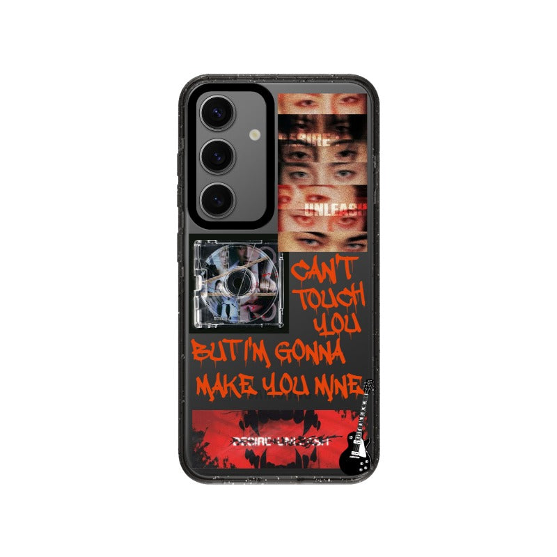 Customizable Dark Rock Aesthetic Phone Case – Unleash Quote & K-pop Inspired Design Phone Case  for iPhone 11 - 17, iPhone 17 Air Series [9000]
