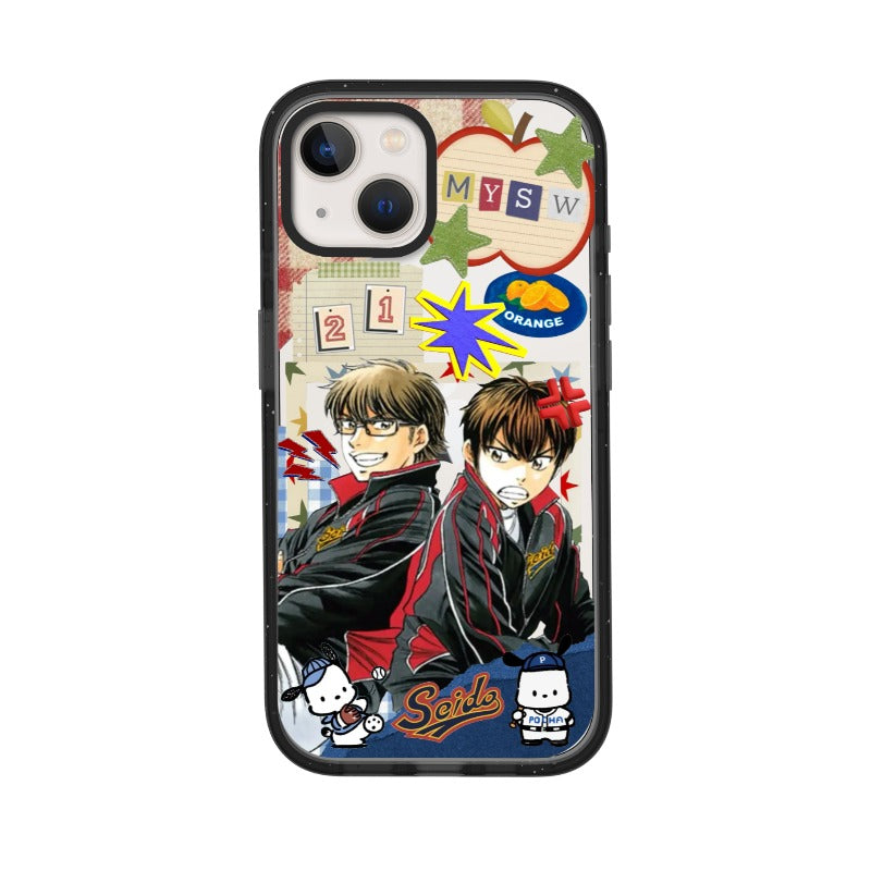 Custom Diamond no Ace Phone Case Anime Baseball Seido Team Design for iPhone 11 - 17, iPhone 17 Air Series [13991]