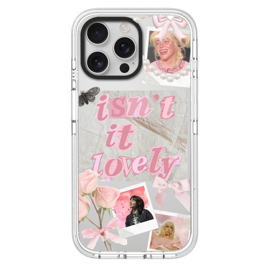 Custom Billie Eilish “Isn’t It Lovely” Case – Pink Aesthetic Collage Design Phone Case [3116]