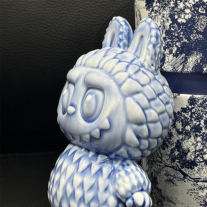 Ceramic labubu
