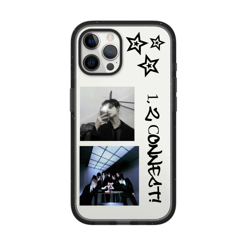 Custom ENHYPEN 1,2 CONNECT! Minimalist Phone Case Phone Case [8891]