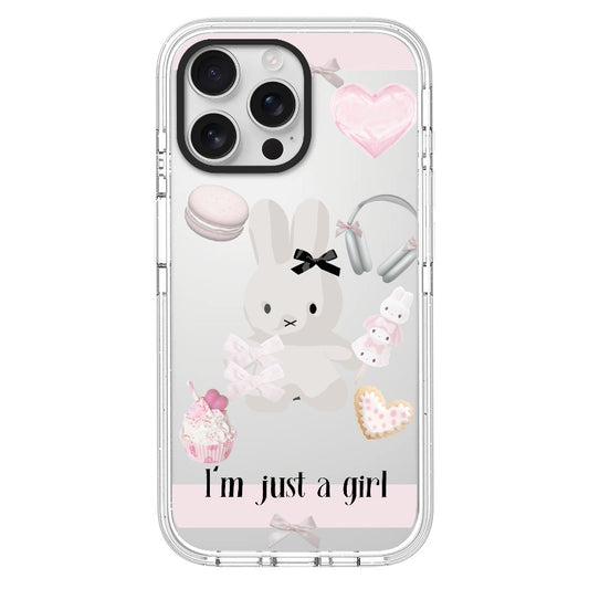 Custom Sweet Girl Miffy Phone Case – Macaron & Bow Bunny Aesthetic Phone Case [2778]