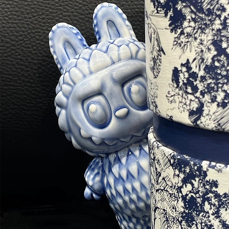 Ceramic labubu