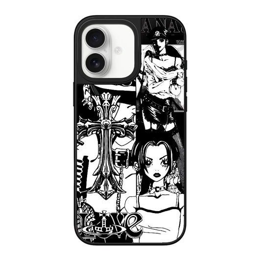 Custom NANA Punk Aesthetic Phone Case – Black White Grunge Rock Style Phone Case [4439]