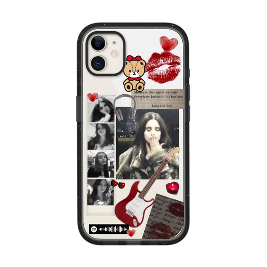 Custom Lana Inspired Phone Case Retro Aesthetic Music Collage Design [13962]