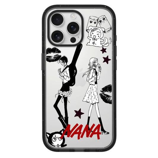 Custom NANA Duality iPhone Case – Punk Romance Aesthetic Cover Phone Case  for iPhone 11 - 17, iPhone 17 Air Series [3707]