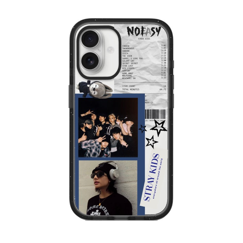 Customizable Stray Kids iPhone Case – NOEASY Ticket Style Kpop Cover Phone Case  for iPhone 11 - 17, iPhone 17 Air Series [9026]