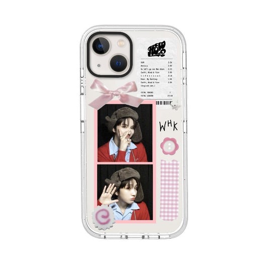 Customizable Pink Bow Aesthetic iPhone Case – Cute Collage Girl Style Phone Case  for iPhone 11 - 17, iPhone 17 Air Series [3876]