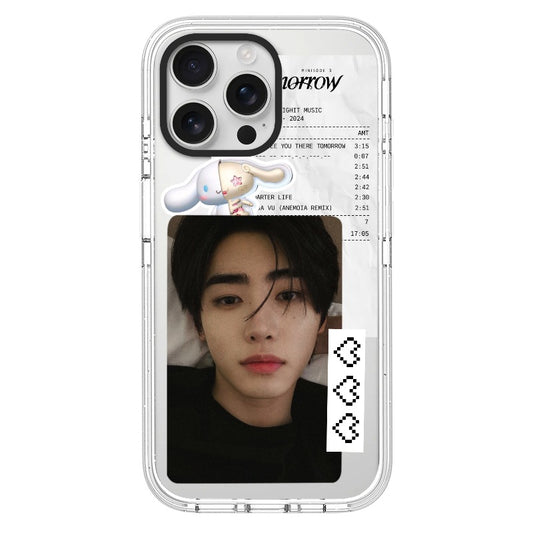 Customizable K-Pop Idol iPhone Case – Portrait & Playlist Design Phone Case  for iPhone 11 - 17, iPhone 17 Air Series [3271]