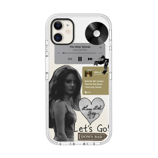 Custom Lana Del Rey Aesthetic Phone Case – Retro Lyrics Collage for Fans Phone Case [8439]