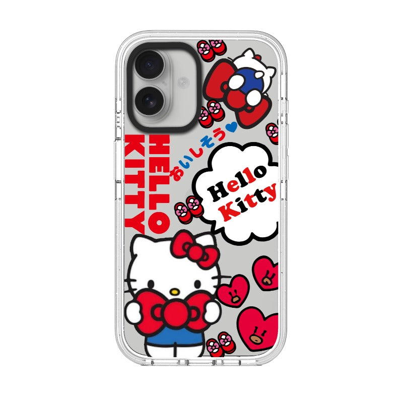 Custom Hello Kitty Red Bow Phone Case – Kawaii Cartoon Style Phone Case  for iPhone 11 - 17, iPhone 17 Air Series [8818]