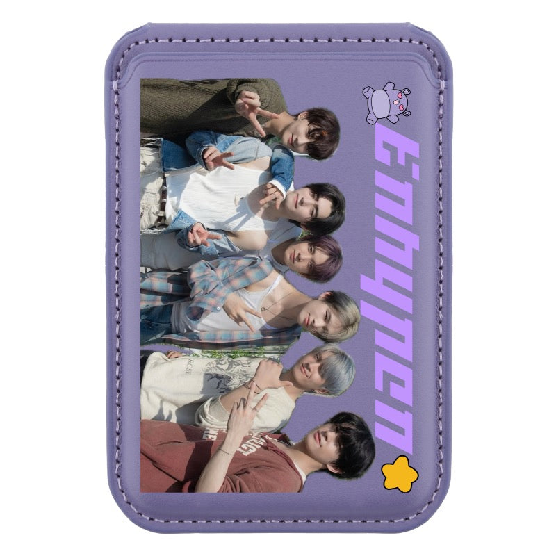Custom ENHYPEN Card Holder – K-pop Fan Wallet[13870]