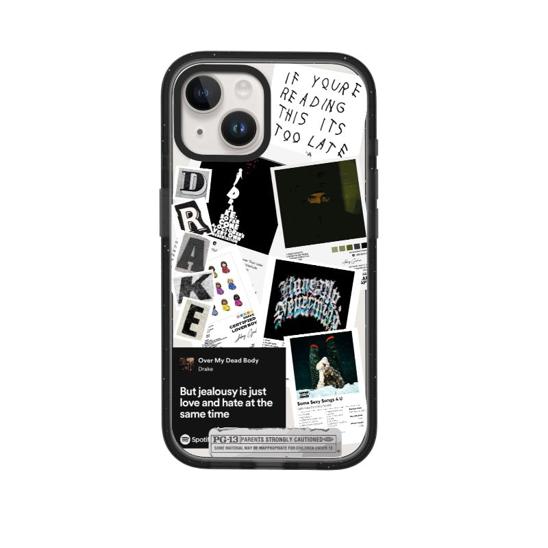 Custom Drake Album Collage Phone Case – Hip Hop Aesthetic Design  for iPhone 11 - 17, iPhone 17 Air Series [13797]