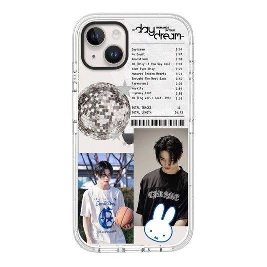 Custom “Daydream Romance” Phone Case – Soft Aesthetic + Miffy Style Phone Case  for iPhone 11 - 17, iPhone 17 Air Series [8852]